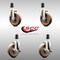 Service Caster 5 Inch 316SS High Temp Glass Filled Nylon 1-5/8 Inch Stem Caster Brake SCC, 2PK SCC-SS316EX20S514-GFNSHT-2-TLB-2-158 - alternate 3